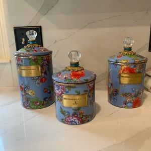 Mackenzie Childs Canister Set